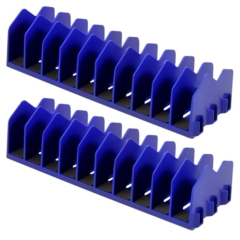 Image of Werkzeugkasten-Organizer, Zangen-Organizer-Rack mit 10 Steckplätzen und rutschfester Basis,