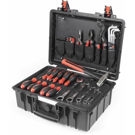 Werkzeugkoffer Basic Set L mechanisch 43-tlg