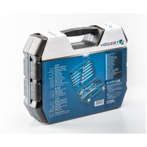 Werkzeugkoffer Nusskasten Werkzeug-Set 85-teilig HT1R425 Werkzeugsortiment