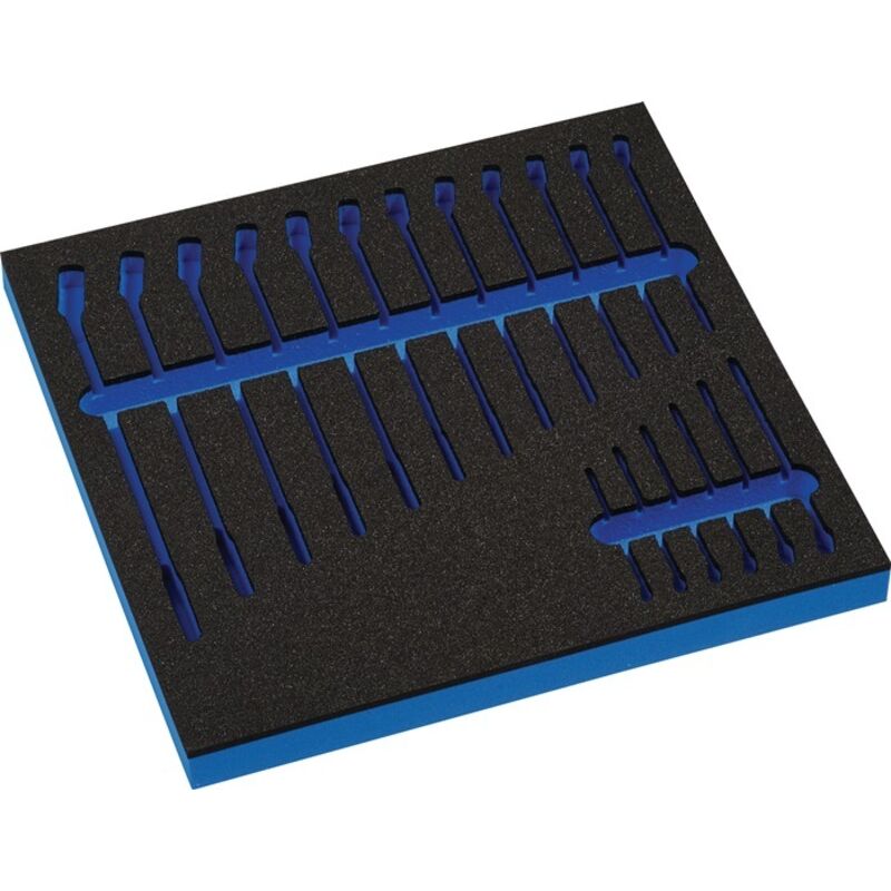 Werkzeugmodul Leereinlage 2/3-Modul 4000 871 235, 18-teilig