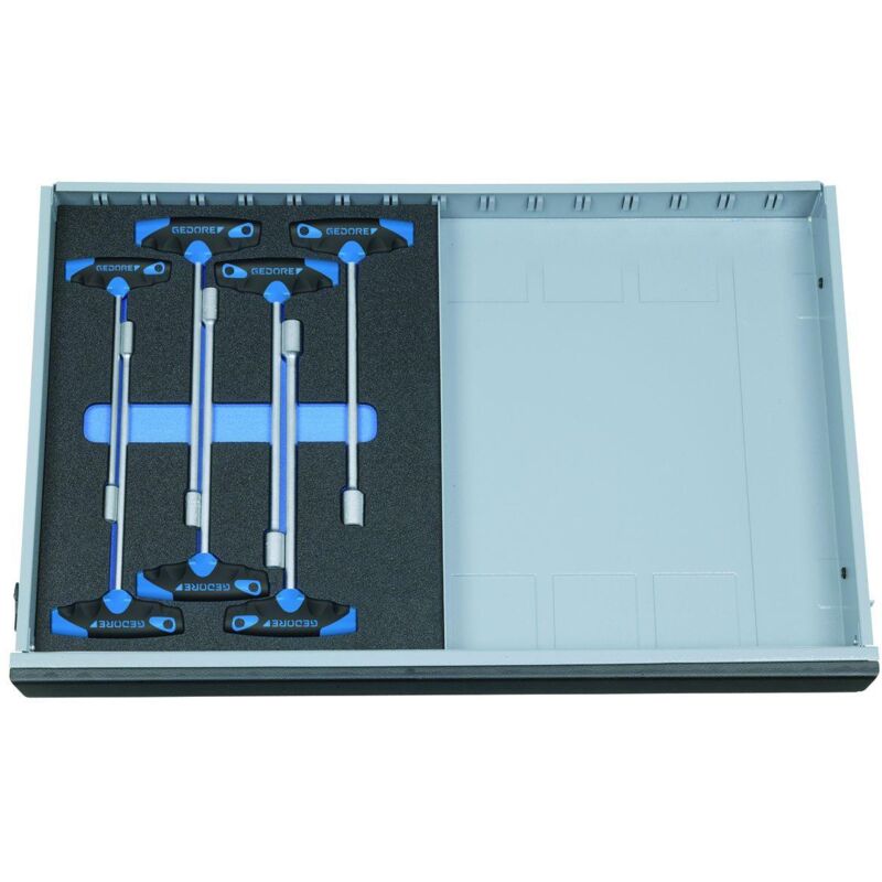 Image of Steckschlüssel-Satz in Check-Tool-Modul, 7-tlg. - Gedore