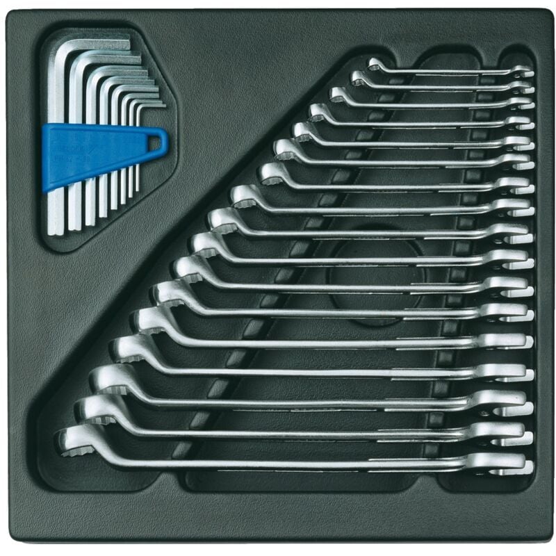 Image of Gedore - Ring-Maulschlüssel-Satz in 2/3 ES-Modul, Nr. 1500 ES-1 b