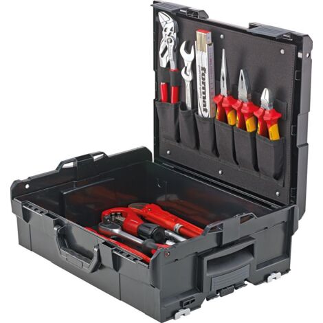 Werkzeugsortiment mit L-Boxx Sanitär 52-teilig FORMAT