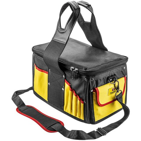 Werkzeugtasche mit 24 Taschen und Schultergurt