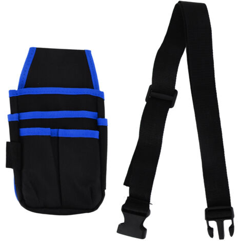 Werkzeugtasche mit Gürtel – Organizer-Tasche für Elektriker, blaue Tasche