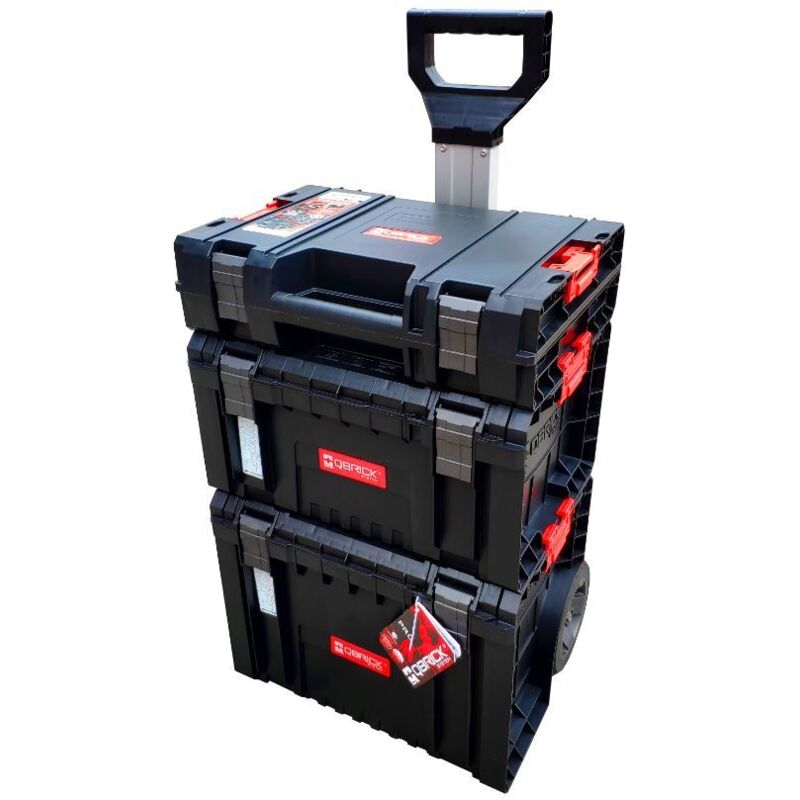 Qbrick System Z254935pg001 Werkzeugkoffer De (bausatz Mit Rollkoffer, Box Und Koffer, System Pro Serie, Modularer Aufbau)