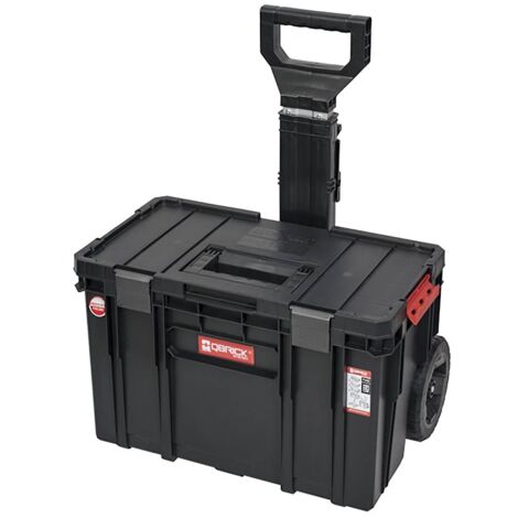 Werkzeugtrolley System TWO Werkzeugwagen Werkzeugkoffer Rollbox - Schwarz