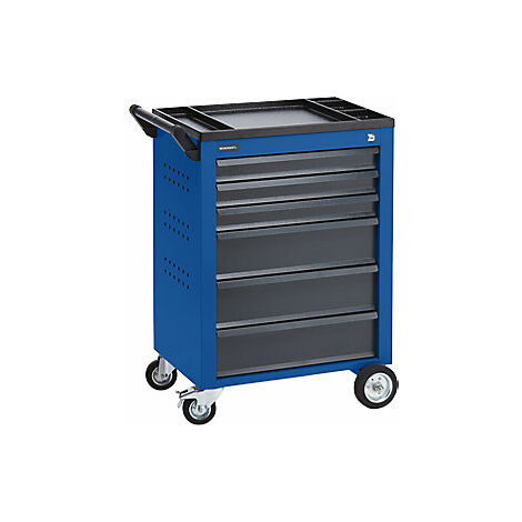 Werkzeugwagen  6 Schubladen mit Einzelarretierung  HxBxT 930 x