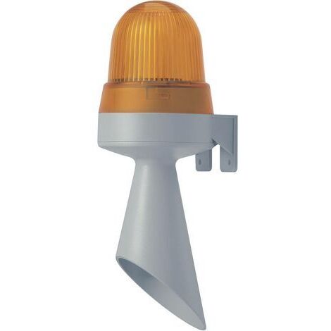Werma Signaltechnik Kombi-Signalgeber LED 424.120.75 Rot Dauerlicht 24 V/DC 98 dB
