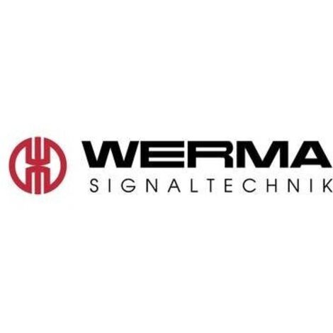 Werma Signaltechnik Segnalatore 643.100.68 KombiSIGN 71 Rosso 1 pz.