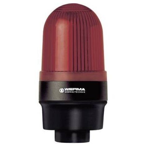 Werma Signaltechnik Segnalatore luminoso 219.100.00 219.100.00 Rosso Luce continua 12 V/AC, 12 V/DC, 24 V/AC, 24 V/DC,
