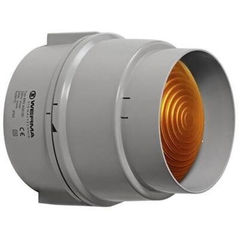 Werma Signaltechnik Segnalatore luminoso 890.300.00 890.300.00 Giallo Luce continua 12 V/AC, 12 V/DC, 24 V/AC, 24 V/DC,