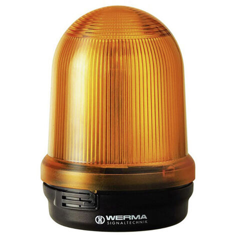 32 LED Warnleuchte Rundumlicht Bernstein Magnet Lampe 160mm 12V