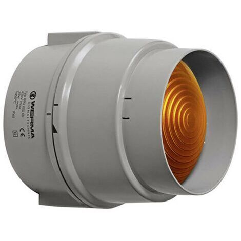 Werma Signaltechnik Signalleuchte  890.300.00 890.300.00  Gelb Dauerlicht 12 V/AC, 12 V/DC, 24 V/AC,