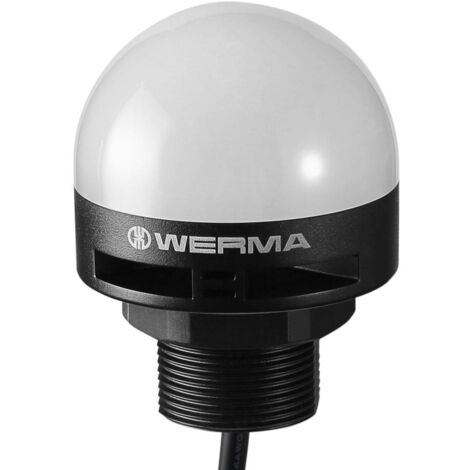 Werma Signaltechnik Trasmettitore di segnale ottico-acustico LED MC RGY Rosso, Giallo, Verde Tono pulsato