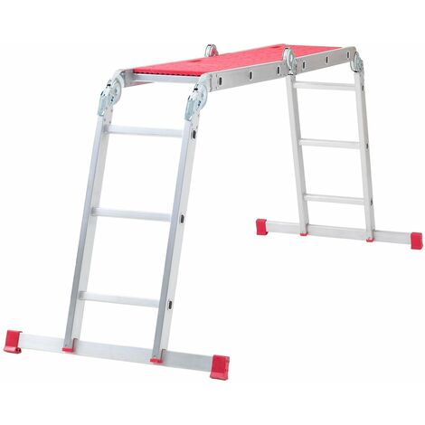 Werner Aluminium 12 in 1 Multi-Purpose Ladder with Platform