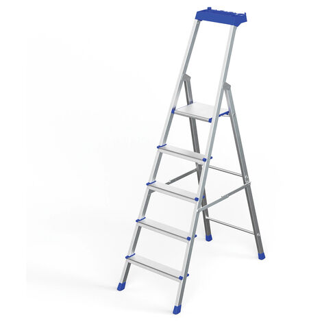 Werner Stufenstehleiter Pro Smart 5 Stufen