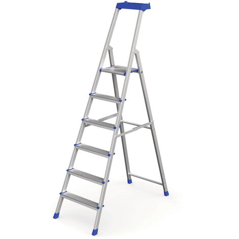 Werner Stufenstehleiter Pro Smart 6 Stufen
