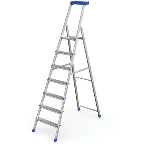 Werner Stufenstehleiter Pro Smart 7 Stufen