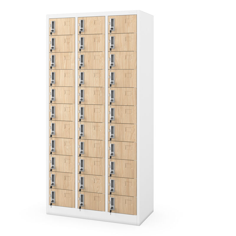 Jan Nowak Wertfachschrank Oliver, 900 X 1850 X 450 Mm, Eco Design, Weiß/sonoma Eiche
