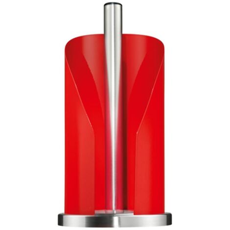 Wesco Dispensador de papel de cocina rojo acero inoxidable