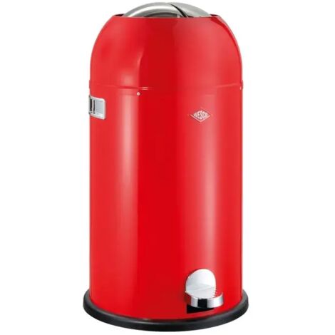 Wesco Pattumiera Kickmaster Soft 33 Litri Rosso