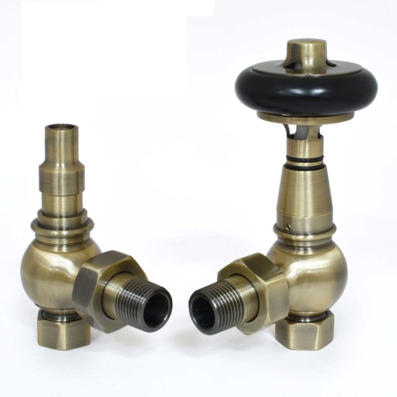Image of West - Amberley Angled Thermostatic Radiator&hellip;