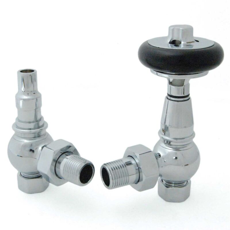 Image of West Amberley Angled Thermostatic Radiator Valve&hellip;