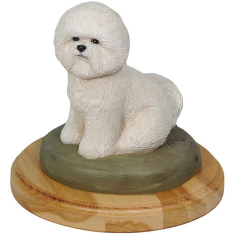West Highland White Terrier, Westie - statuetta dipinta, figurina, realizzata dall'artista, marchio Art-Dog
