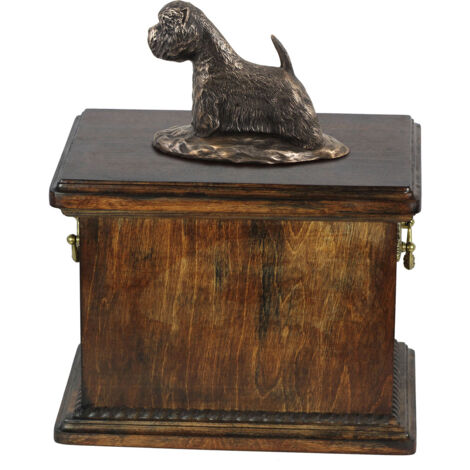 West Highland White Terrier, Westie - Urne pour cendres de chien, urne avec statuette, urne élégante de style classique par Art-Dog