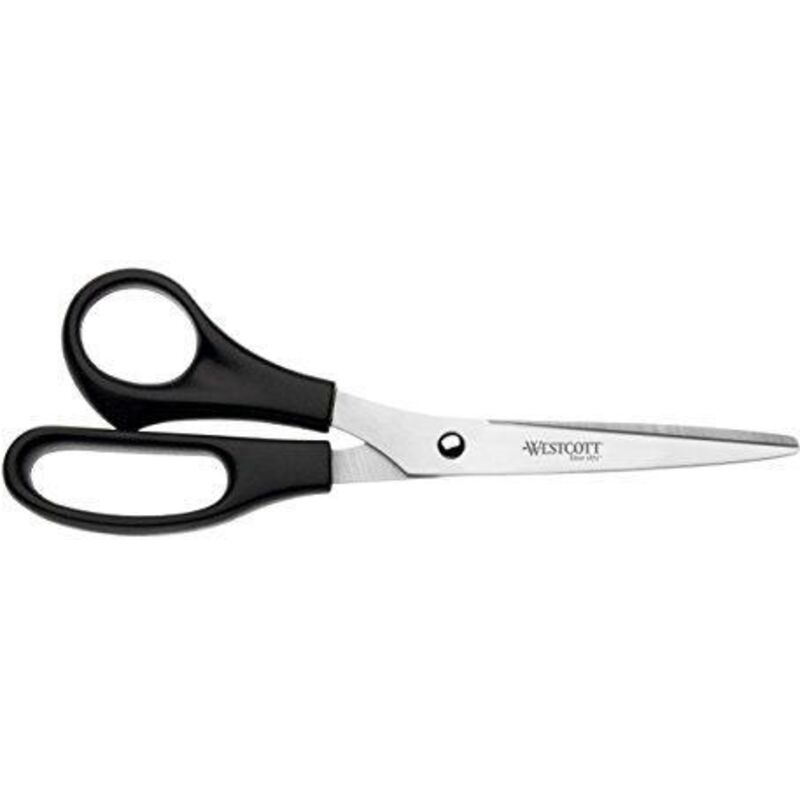 Westcott Ergonomische Linkshänder-scheren Schwarz 210 Mm