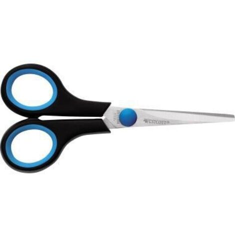 Westcott Schere Easy Grip E-30252 00 13cm Linkshänder blau
