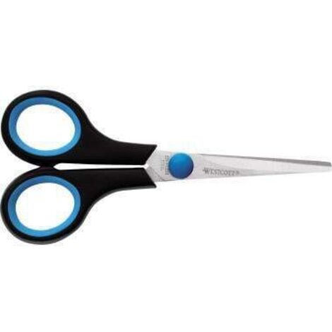 Westcott Schere Easy Grip E-30252 00 13cm Linkshänder blau