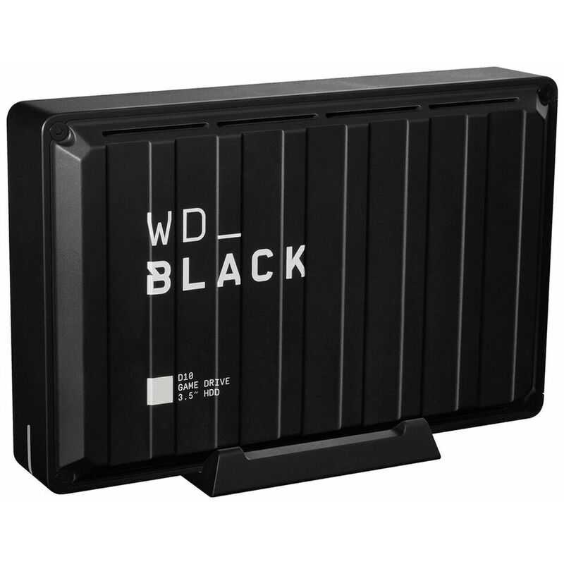 

Disco Duro Externo BLACK D10 GAME DRIVE 8 TB Negro Blanco - Western Digital