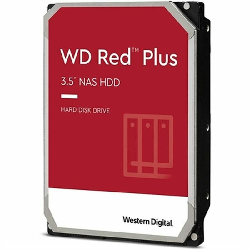 

Disco Duro WD Red Plus NAS 3,5' 5400 rpm 12 TB - Western Digital