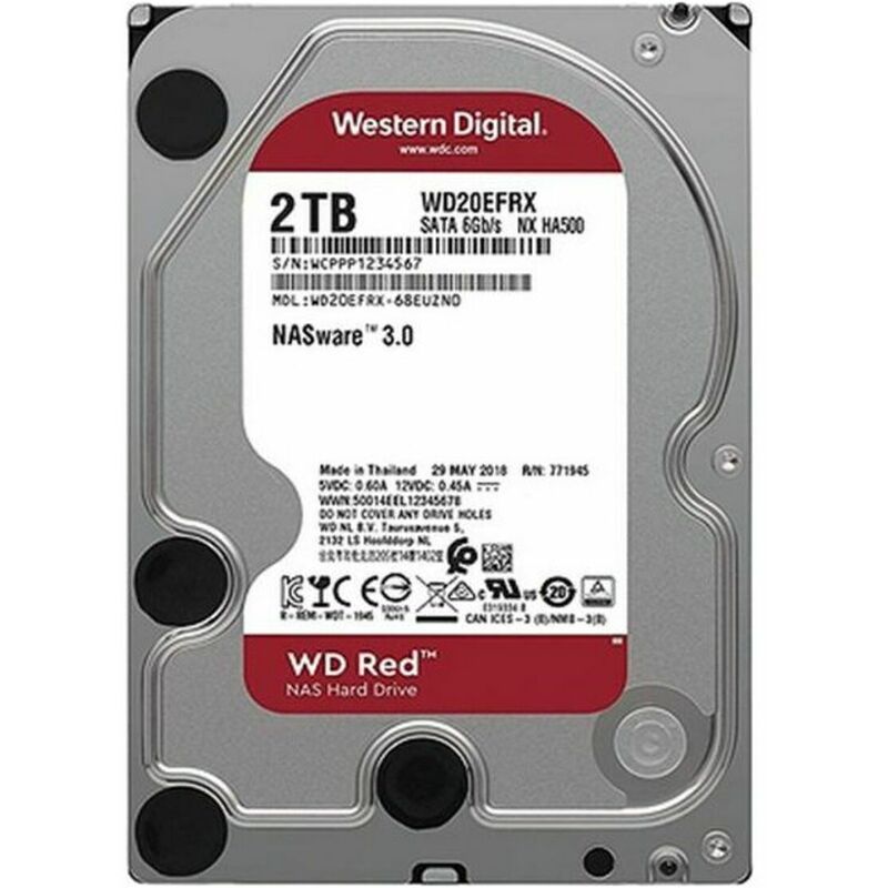 

Disco Duro RED NAS 5400 rpm 2 TB - Western Digital