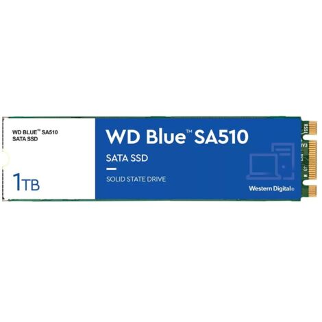 WESTERN DIGITAL M.2 SSD WD Blue SA510, 1 To, interne