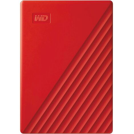 Western Digital My Passport 4TB Rot HDD USB 3.0 new