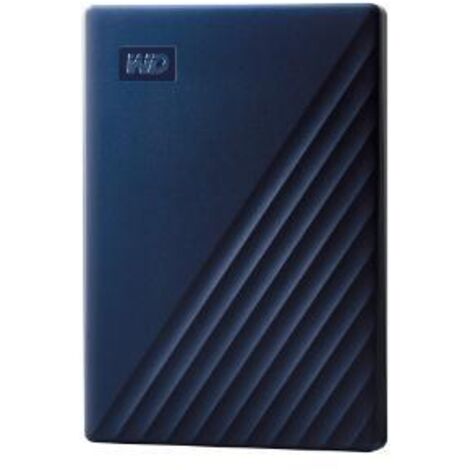 Western Digital My Passport for Mac disco rigido esterno 5 TB USB Type-A / USB Type-C 3.2 Gen 1 Blu
