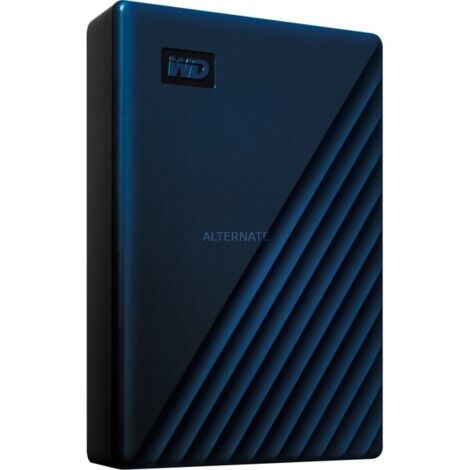 Western Digital My Passport for Mac Externe Festplatte 5 TB USB Type-A / USB Type-C 3.2 Gen 1 (3.1 Gen 1) Blau