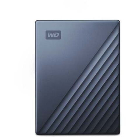 Western Digital My Passport Ultra disco rigido esterno 5 TB USB tipo-C 3.2 Gen 1 Blu