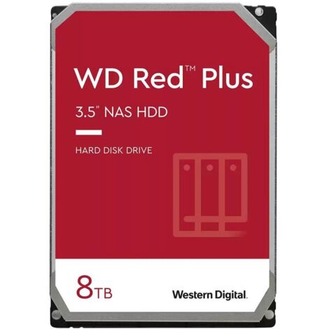 Western Digital Red Plus 3.5" 8 TB Serial ATA III