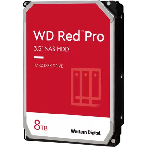 Western Digital Red Pro Interne Festplatte 8 TB 7200 RPM 256 MB 3.5" SATA