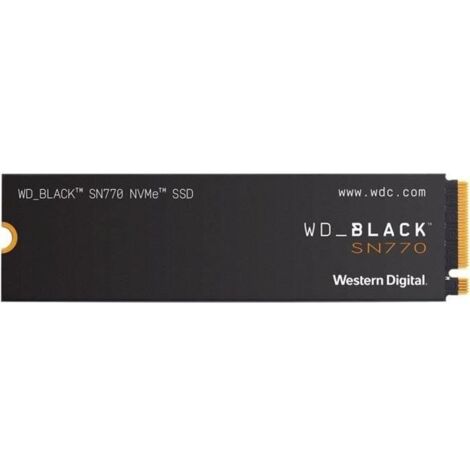 WESTERN DIGITAL SSD M.2 WD Black SN770, 2 To, NVMe, interne