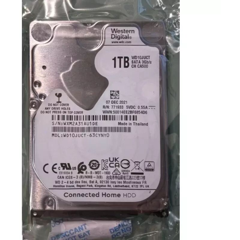 Western Digital - WD10JUCT-61CYNY0 Disque dur 1TB sata 3GB/s ch CA500