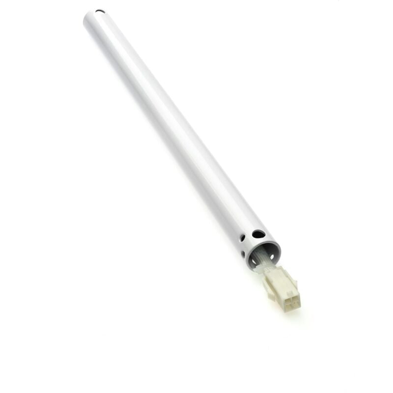 Ceiling fan extension rod white in various lengths