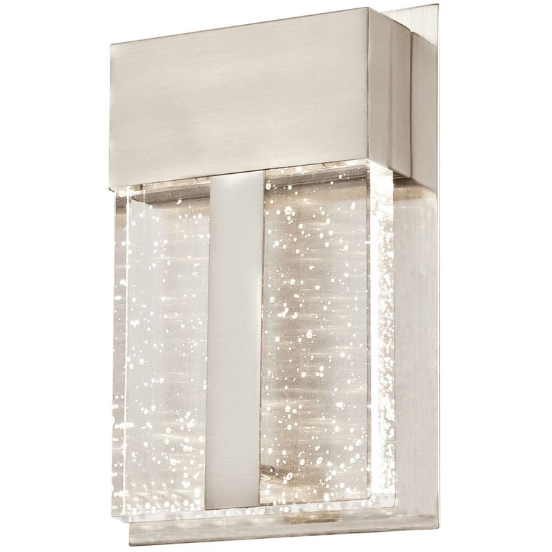 Applique murale Extérieur Lampe led Cava ii Nickel