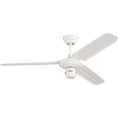 Westinghouse Lighting Ventilatore da soffitto Industrial Alloggiamento bianco ø 122 cm 7833740