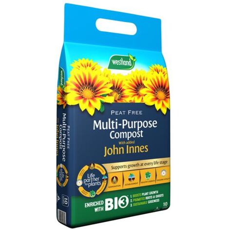 Westland 10100187 Westland Peat Free Multi-Purpose Compost John Innes 10 Litre