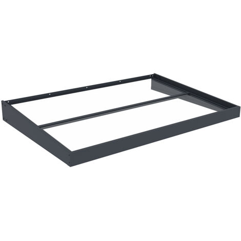 Westmann auvent en métal Moda D Anthracite 100x150x16 cm